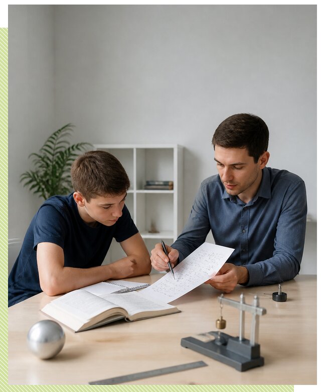 Репетитор по физике в Зеленокумске для школьников и студентов